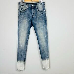 Purple Brand P002 Vintage Spotted Slim Jeans 32W